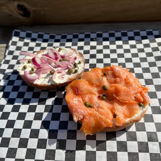 The Lox Bagel Sandwich