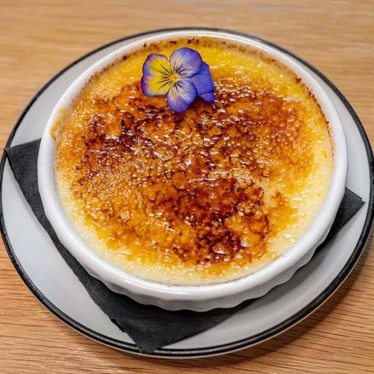Savor Our Creme Brulee