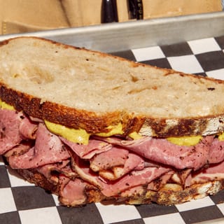 Hot Pastrami Sandwich